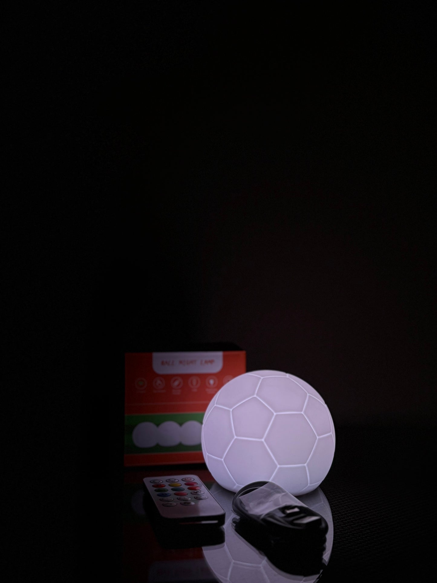LED Kinder Nachtlicht - Fußball