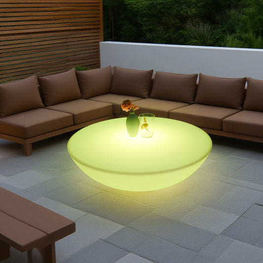 Runder LED-Tisch