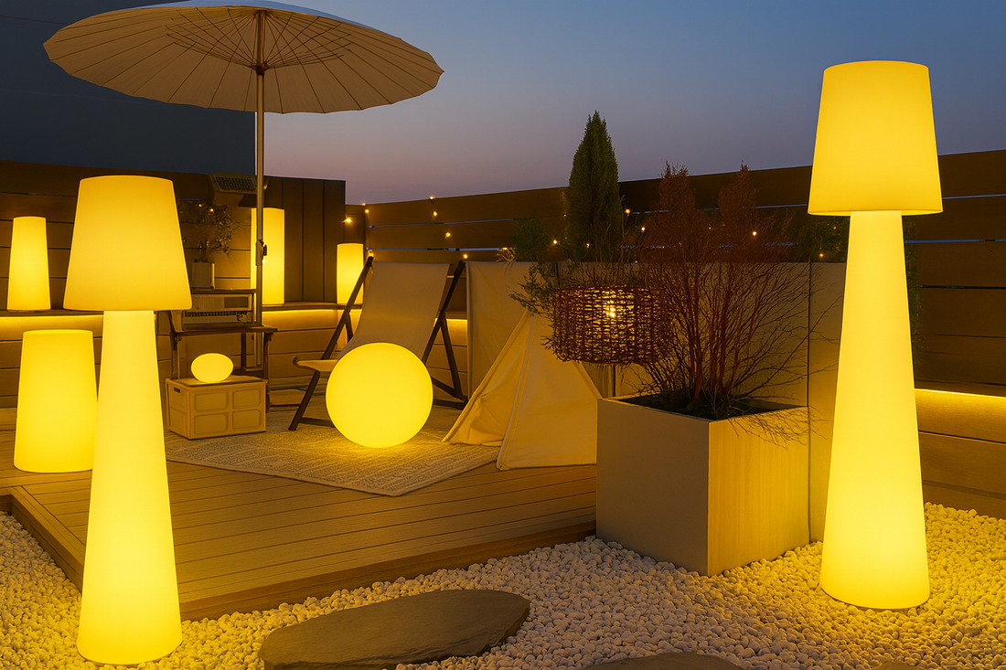 LED-Outdoor-Stehlampen