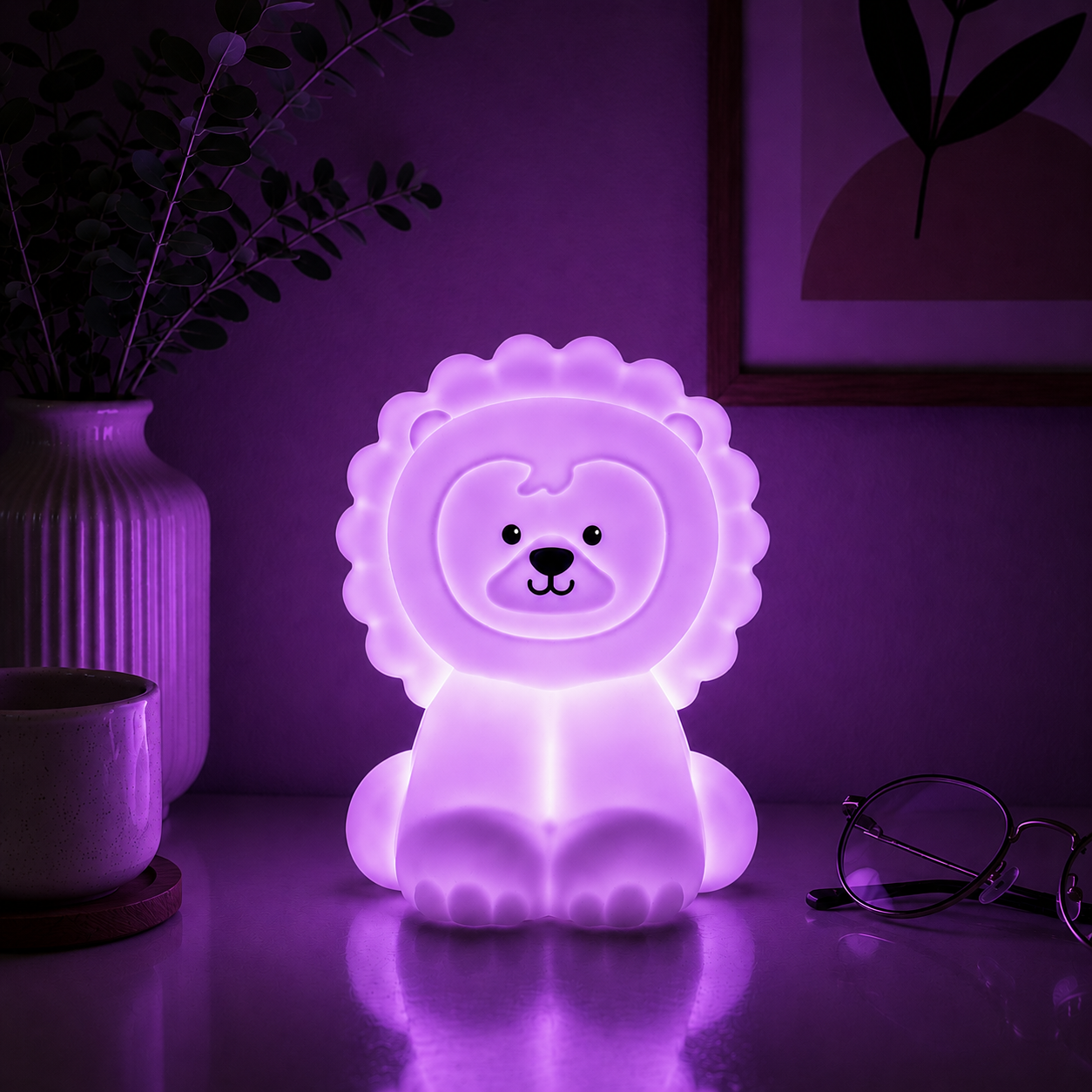 LED Kinder Nachtlicht - Löwe