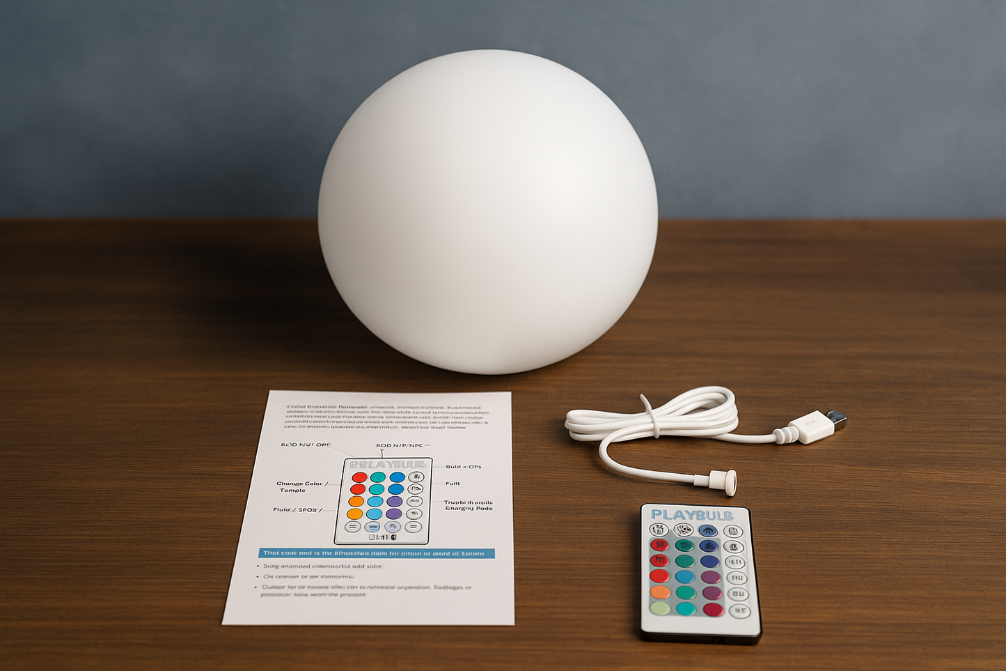 Bluetooth-Lautsprecher LED-Kugel