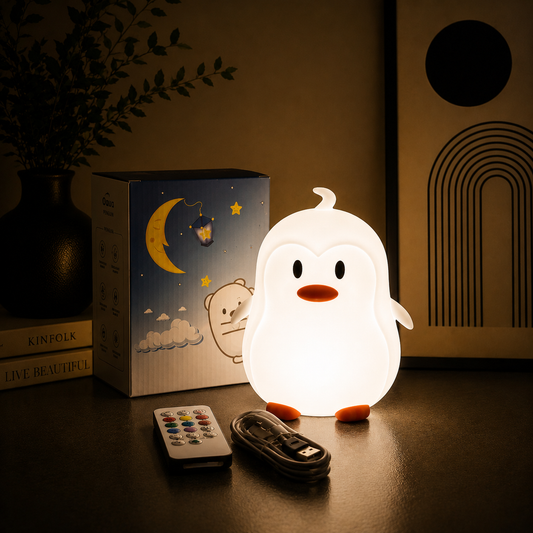 LED Kinder Nachtlicht - Pinguin