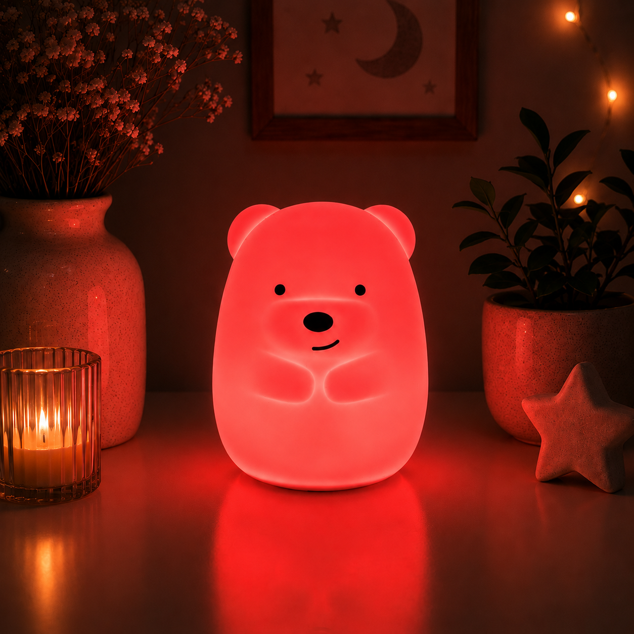 LED Kinder Nachtlicht - Eisbär