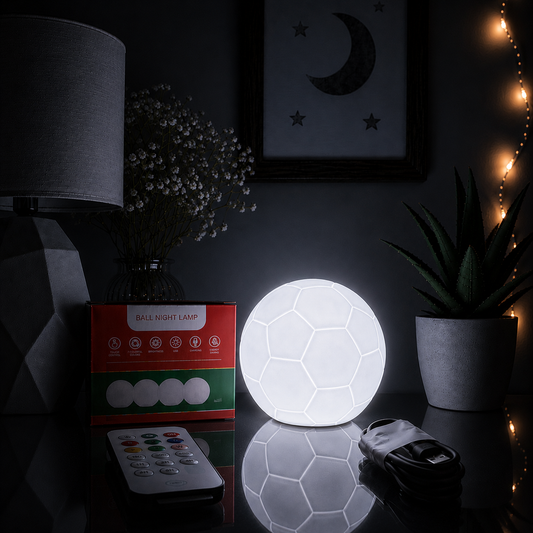 LED Kinder Nachtlicht - Fußball