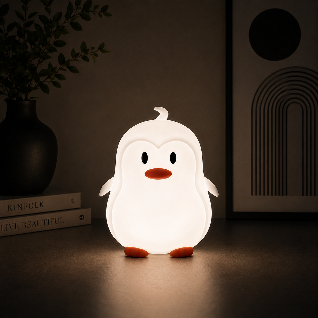 LED Kinder Nachtlicht - Pinguin