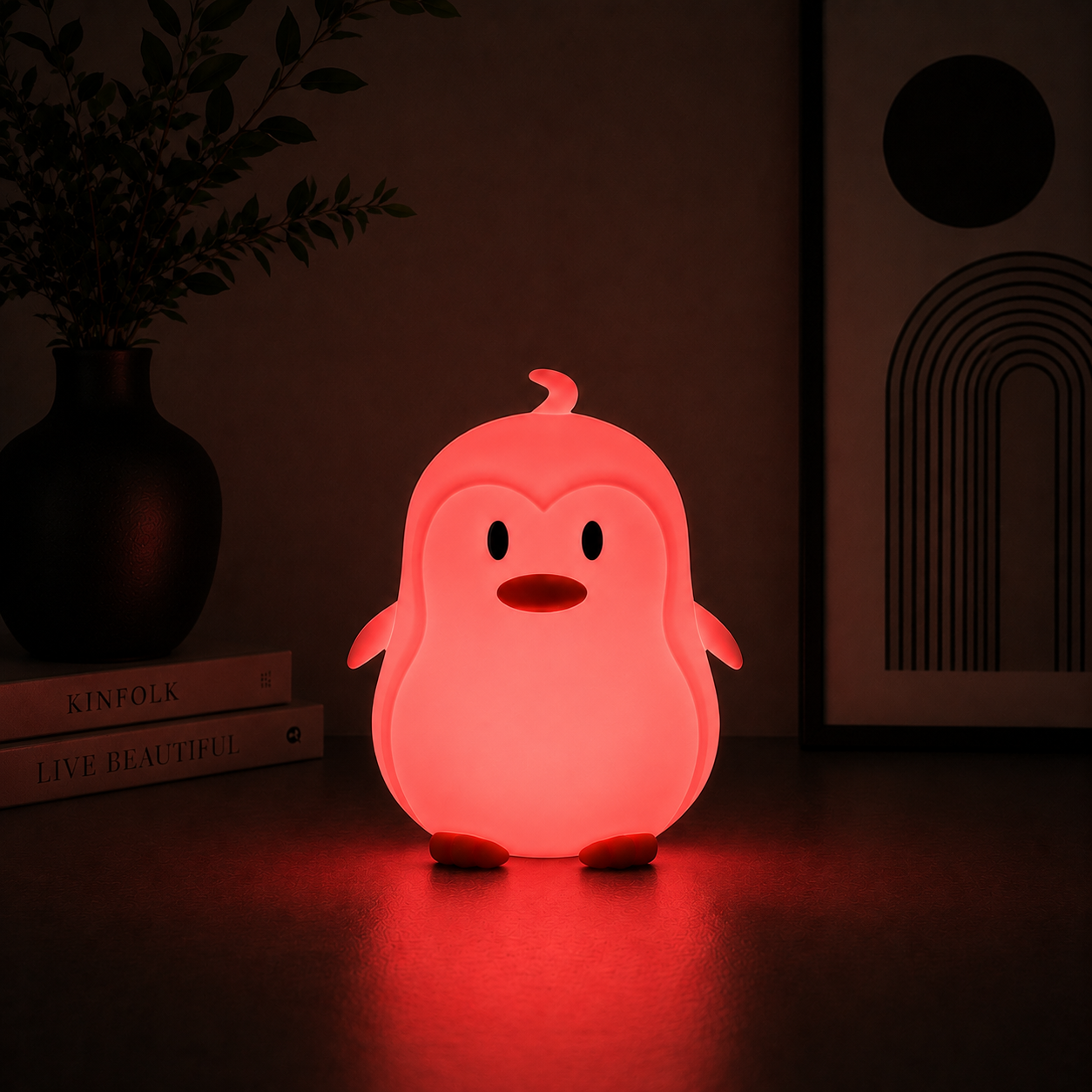 LED Kinder Nachtlicht - Pinguin