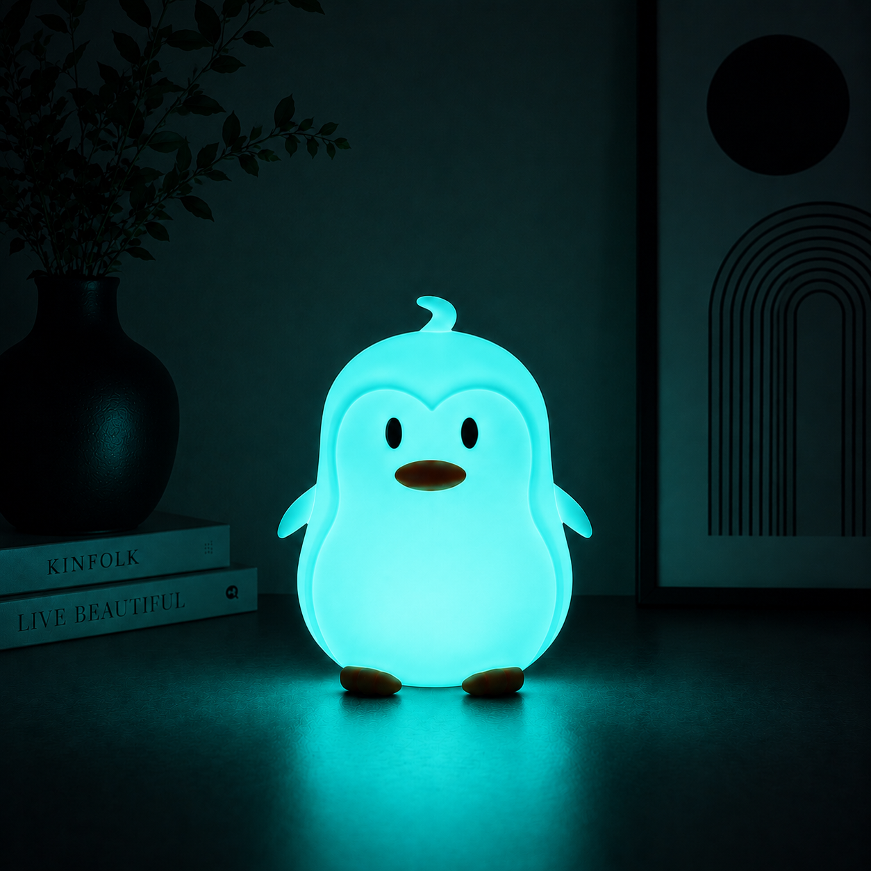 LED Kinder Nachtlicht - Pinguin