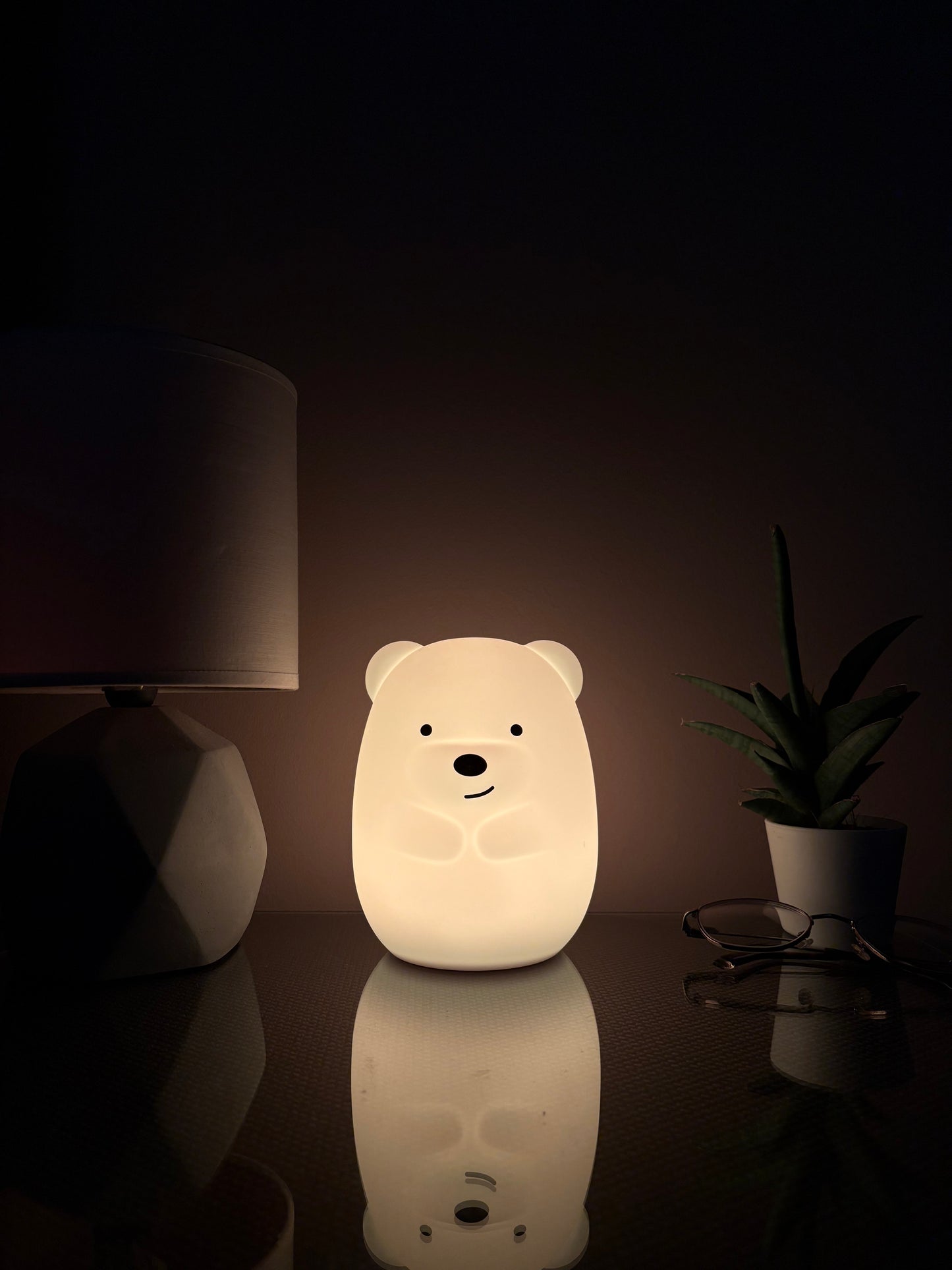 LED Kinder Nachtlicht - Eisbär