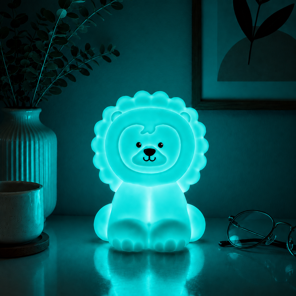 LED Kinder Nachtlicht - Löwe