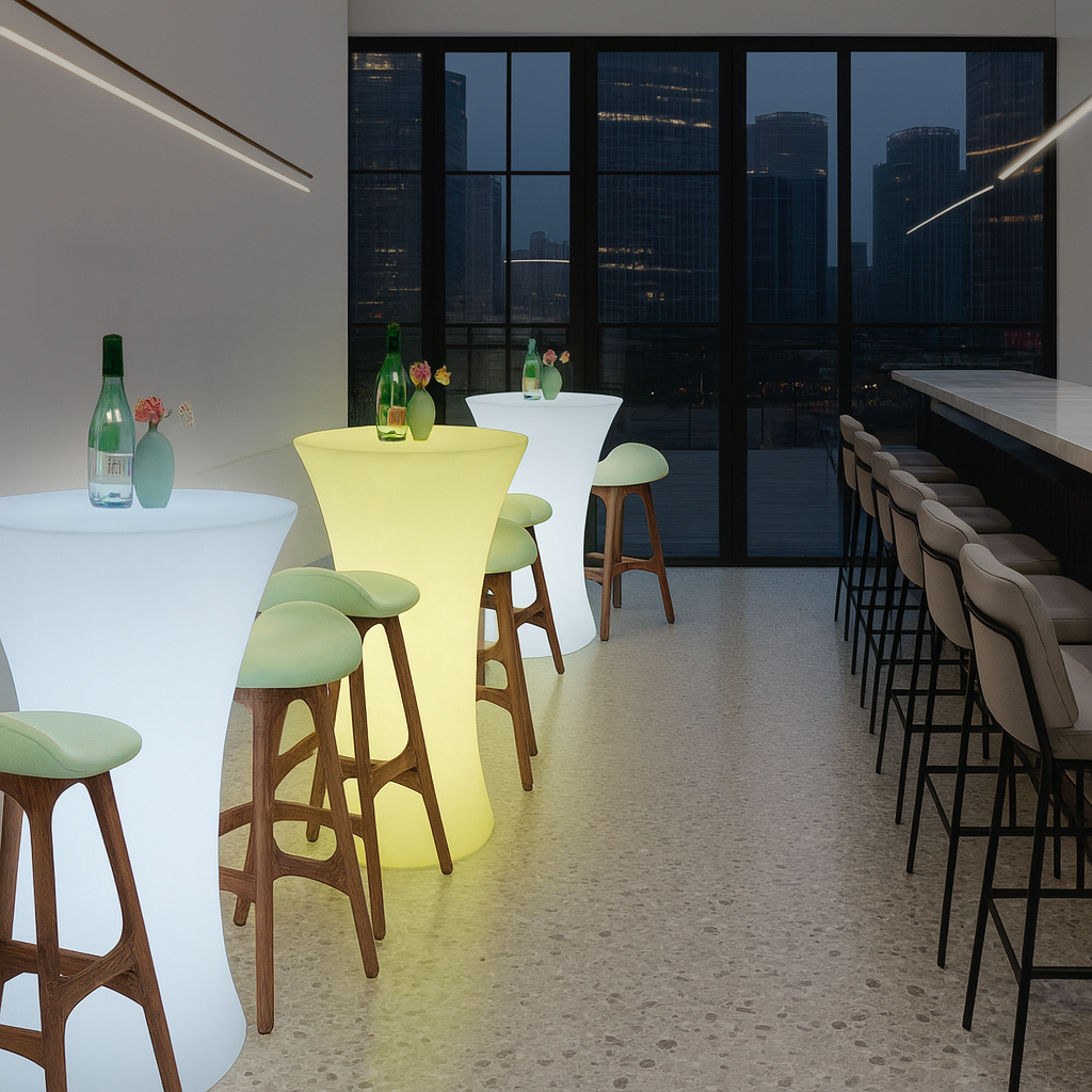 LED-Cocktailtisch