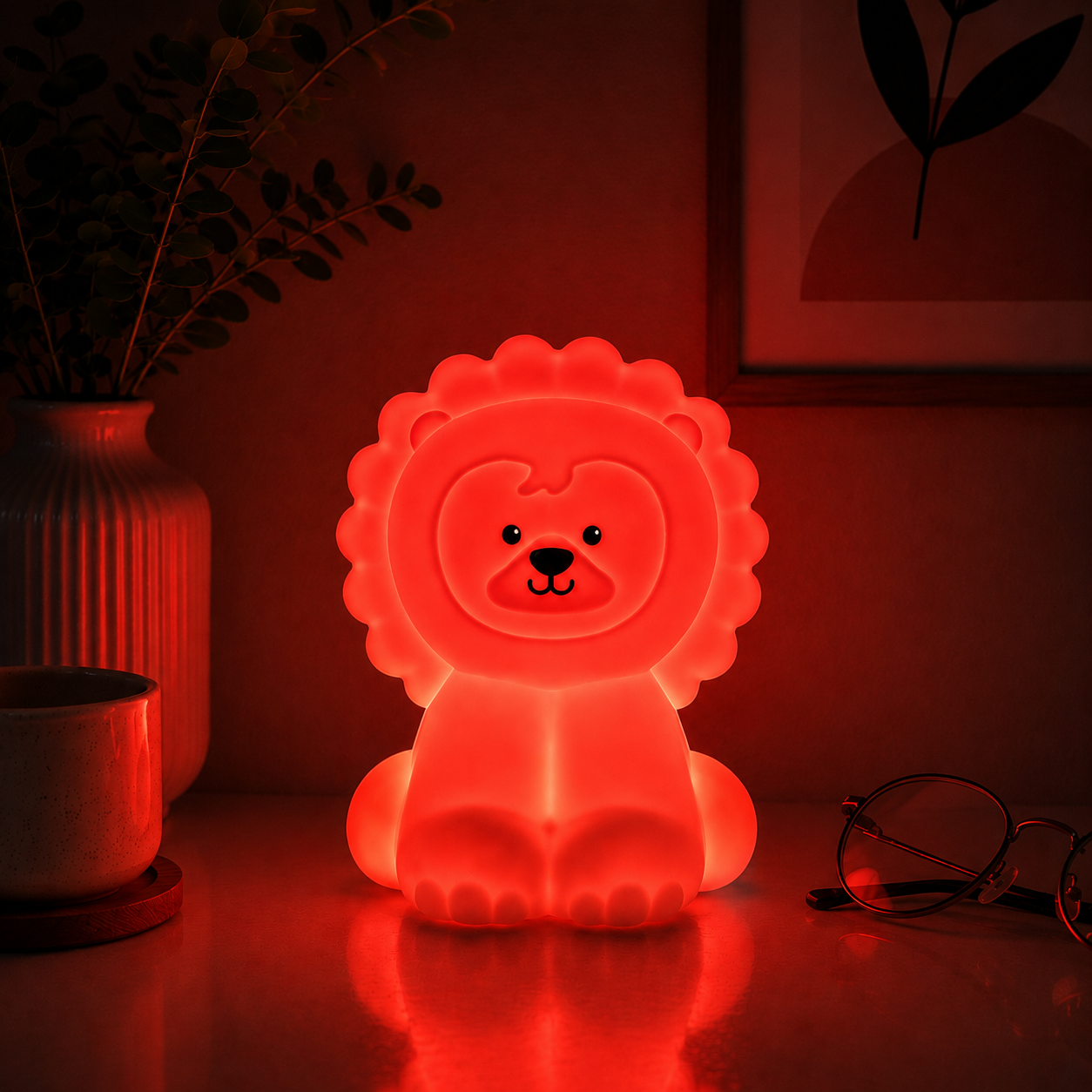 LED Kinder Nachtlicht - Löwe